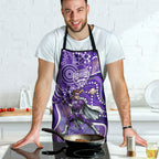 Hobart Hurricanes Apron Indigenous Dot Art Superhero Batter Tribal Pattern