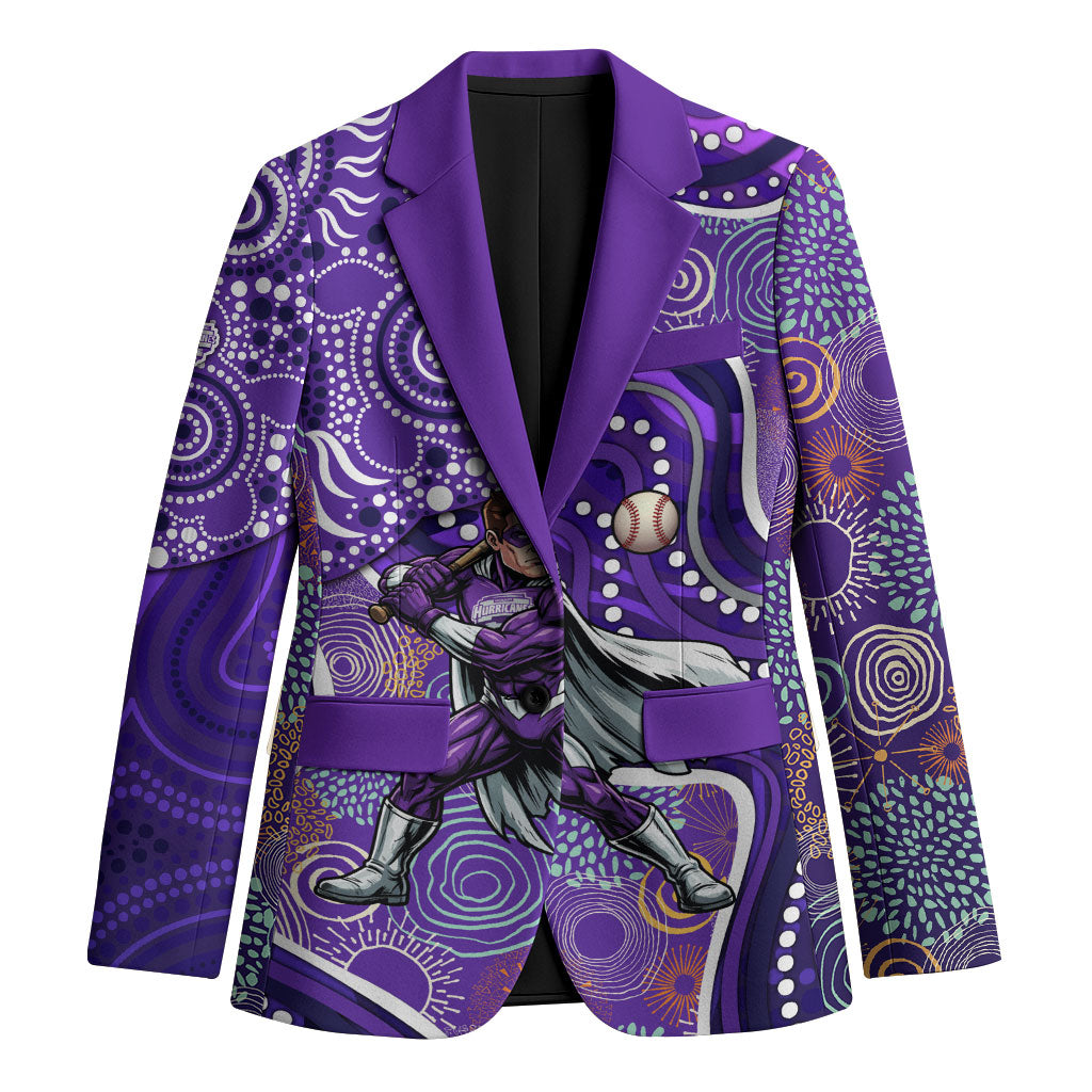 Hobart Hurricanes Blazer Indigenous Dot Art Superhero Batter Tribal Pattern