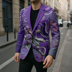Hobart Hurricanes Blazer Indigenous Dot Art Superhero Batter Tribal Pattern