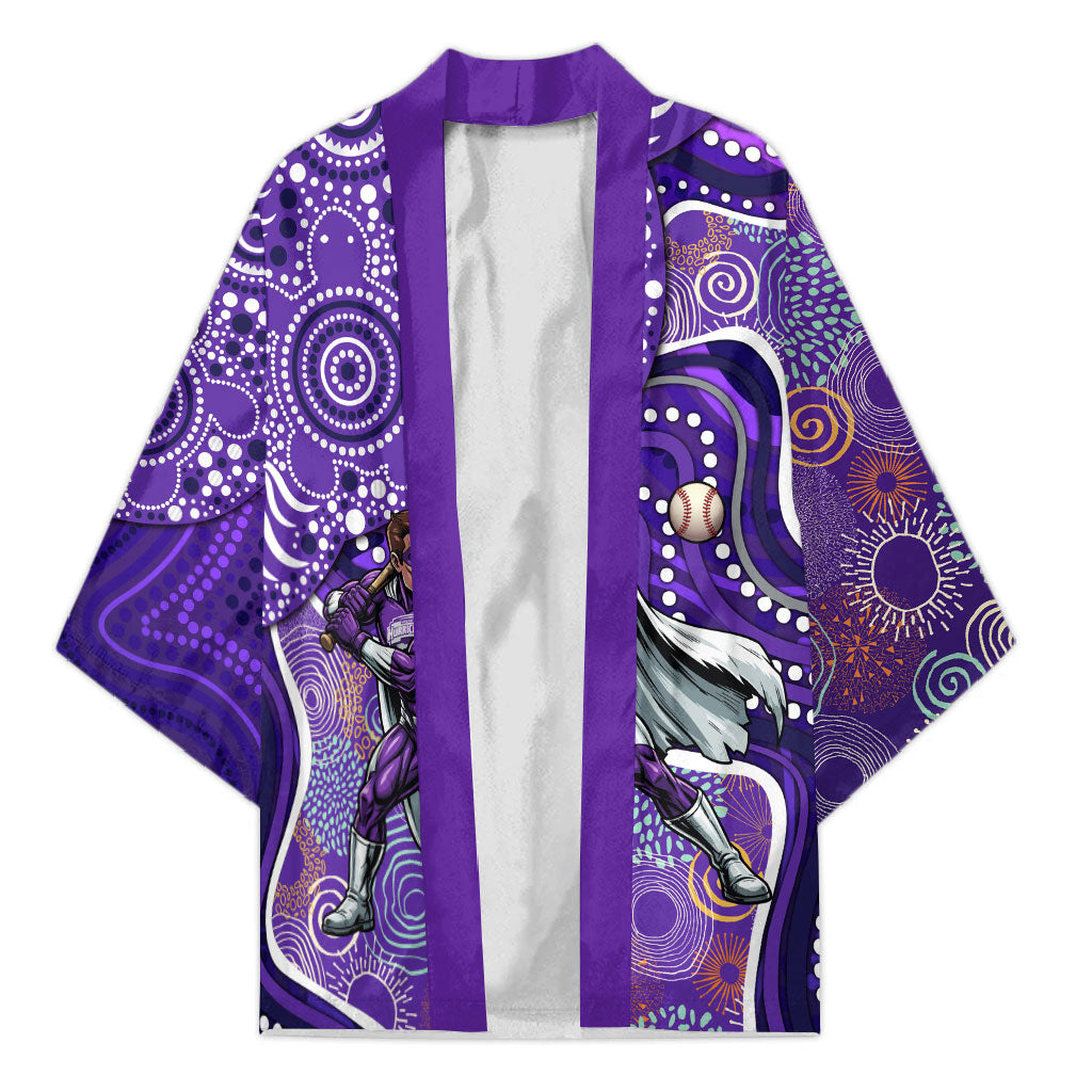 Hobart Hurricanes Kimono Indigenous Dot Art Superhero Batter Tribal Pattern