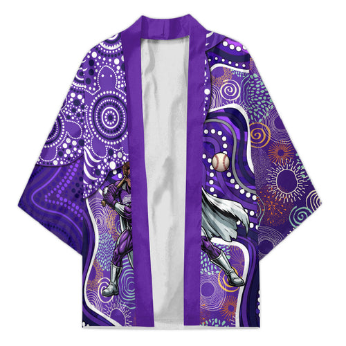 Hobart Hurricanes Kimono Indigenous Dot Art Superhero Batter Tribal Pattern