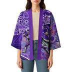 Hobart Hurricanes Kimono Indigenous Dot Art Superhero Batter Tribal Pattern