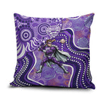 Hobart Hurricanes Pillow Cover Indigenous Dot Art Superhero Batter Tribal Pattern