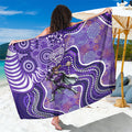 Hobart Hurricanes Sarong Indigenous Dot Art Superhero Batter Tribal Pattern