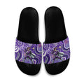 Hobart Hurricanes Slide Sandals Indigenous Dot Art Superhero Batter Tribal Pattern