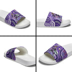 Hobart Hurricanes Slide Sandals Indigenous Dot Art Superhero Batter Tribal Pattern