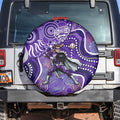 Hobart Hurricanes Spare Tire Cover Indigenous Dot Art Superhero Batter Tribal Pattern
