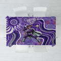 Hobart Hurricanes Tablecloth Indigenous Dot Art Superhero Batter Tribal Pattern