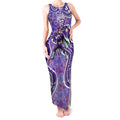 Hobart Hurricanes Tank Maxi Dress Indigenous Dot Art Superhero Batter Tribal Pattern