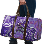 Hobart Hurricanes Travel Bag Indigenous Dot Art Superhero Batter Tribal Pattern