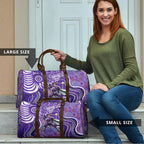 Hobart Hurricanes Travel Bag Indigenous Dot Art Superhero Batter Tribal Pattern