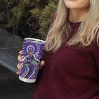 Hobart Hurricanes Tumbler Cup Indigenous Dot Art Superhero Batter Tribal Pattern