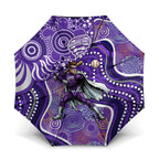 Hobart Hurricanes Umbrella Indigenous Dot Art Superhero Batter Tribal Pattern