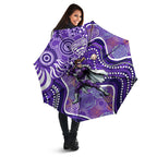 Hobart Hurricanes Umbrella Indigenous Dot Art Superhero Batter Tribal Pattern