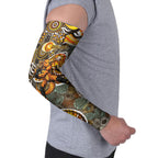 Perth Scorchers Arm Sleeves Indigenous Dot Art Superhero Batter Tribal Pattern