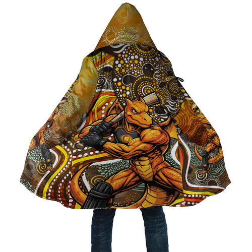 Perth Scorchers Cloak Indigenous Dot Art Superhero Batter Tribal Pattern