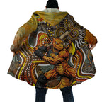 Perth Scorchers Cloak Indigenous Dot Art Superhero Batter Tribal Pattern