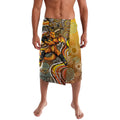 Perth Scorchers Lavalava Indigenous Dot Art Superhero Batter Tribal Pattern