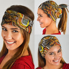 Perth Scorchers Neck Gaiter Indigenous Dot Art Superhero Batter Tribal Pattern