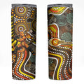 Perth Scorchers Skinny Tumbler Indigenous Dot Art Superhero Batter Tribal Pattern