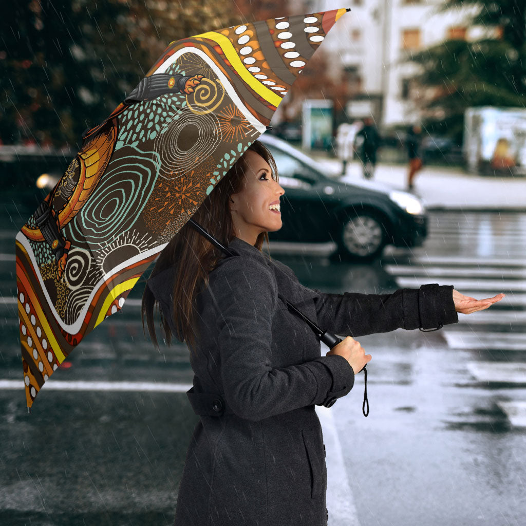 Perth Scorchers Umbrella Indigenous Dot Art Superhero Batter Tribal Pattern