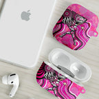 Sydney Sixers AirPods Case Indigenous Dot Art Superhero Batter Tribal Pattern