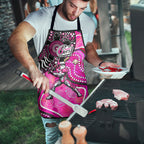 Sydney Sixers Apron Indigenous Dot Art Superhero Batter Tribal Pattern