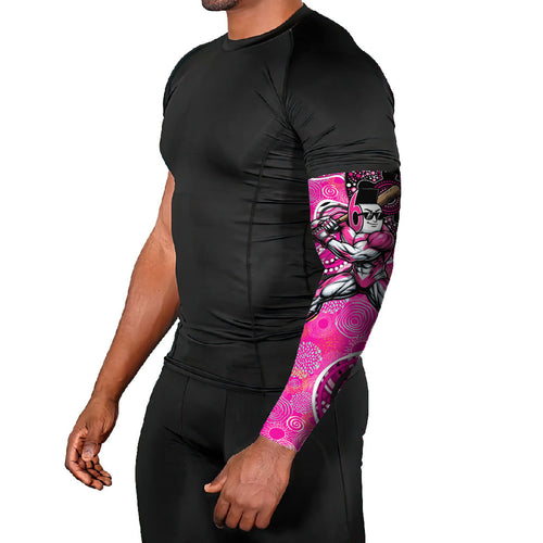Sydney Sixers Arm Sleeves Indigenous Dot Art Superhero Batter Tribal Pattern