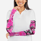 Sydney Sixers Arm Sleeves Indigenous Dot Art Superhero Batter Tribal Pattern