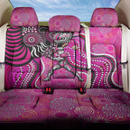 Sydney Sixers Back Car Seat Cover Indigenous Dot Art Superhero Batter Tribal Pattern