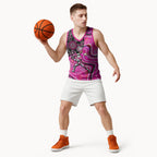Sydney Sixers Basketball Jersey Indigenous Dot Art Superhero Batter Tribal Pattern