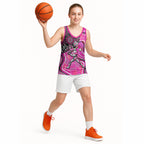 Sydney Sixers Basketball Jersey Indigenous Dot Art Superhero Batter Tribal Pattern