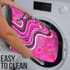 Sydney Sixers Bathroom Set Indigenous Dot Art Superhero Batter Tribal Pattern