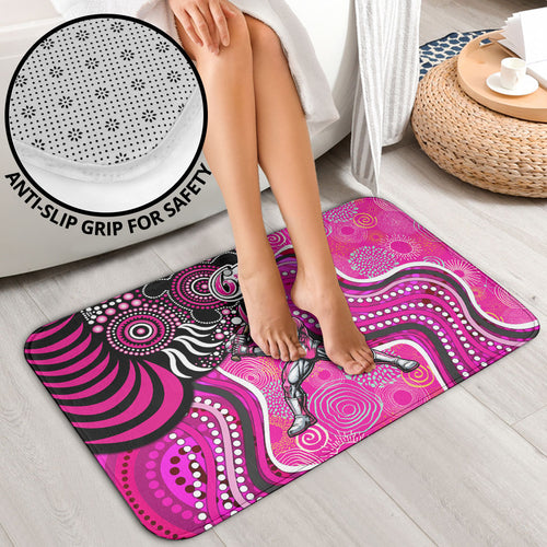 Sydney Sixers Bathroom Set Indigenous Dot Art Superhero Batter Tribal Pattern