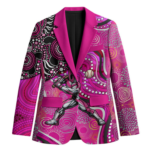 Sydney Sixers Blazer Indigenous Dot Art Superhero Batter Tribal Pattern