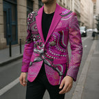 Sydney Sixers Blazer Indigenous Dot Art Superhero Batter Tribal Pattern