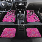 Sydney Sixers Car Mats Indigenous Dot Art Superhero Batter Tribal Pattern