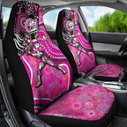 Sydney Sixers Car Seat Cover Indigenous Dot Art Superhero Batter Tribal Pattern