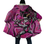Sydney Sixers Cloak Indigenous Dot Art Superhero Batter Tribal Pattern