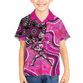 Sydney Sixers Kid Hawaiian Shirt Indigenous Dot Art Superhero Batter Tribal Pattern