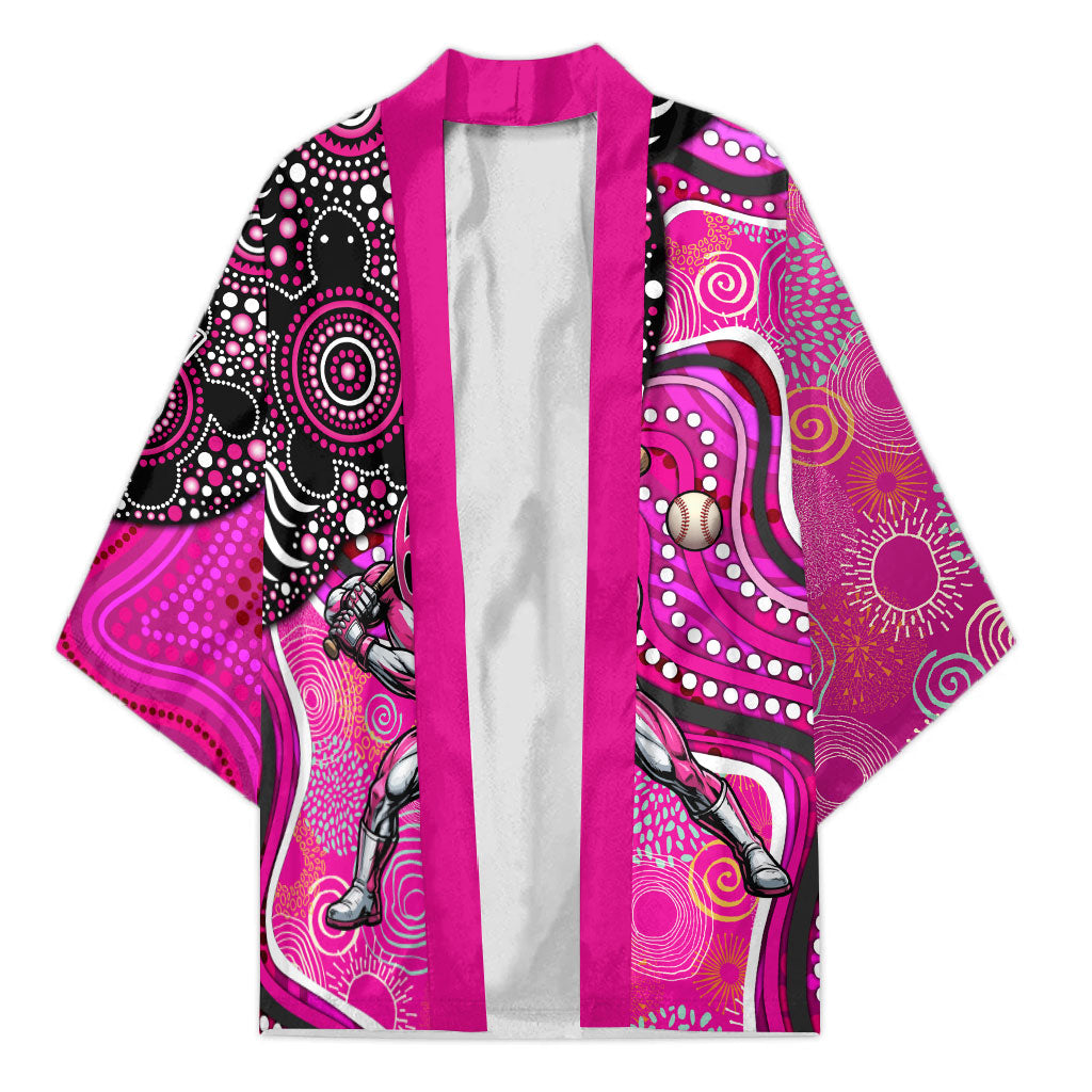 Sydney Sixers Kimono Indigenous Dot Art Superhero Batter Tribal Pattern
