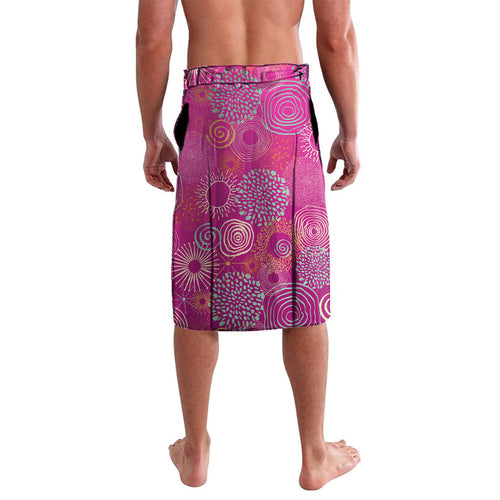 Sydney Sixers Lavalava Indigenous Dot Art Superhero Batter Tribal Pattern