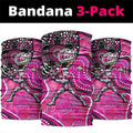 Sydney Sixers Neck Gaiter Indigenous Dot Art Superhero Batter Tribal Pattern