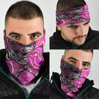 Sydney Sixers Neck Gaiter Indigenous Dot Art Superhero Batter Tribal Pattern