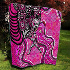 Sydney Sixers Quilt Indigenous Dot Art Superhero Batter Tribal Pattern