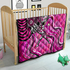 Sydney Sixers Quilt Indigenous Dot Art Superhero Batter Tribal Pattern