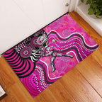 Sydney Sixers Rubber Doormat Indigenous Dot Art Superhero Batter Tribal Pattern