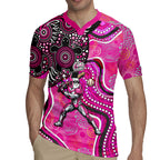 Sydney Sixers Rugby Jersey Indigenous Dot Art Superhero Batter Tribal Pattern