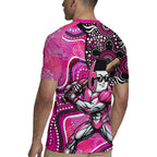 Sydney Sixers Rugby Jersey Indigenous Dot Art Superhero Batter Tribal Pattern