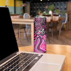 Sydney Sixers Skinny Tumbler Indigenous Dot Art Superhero Batter Tribal Pattern